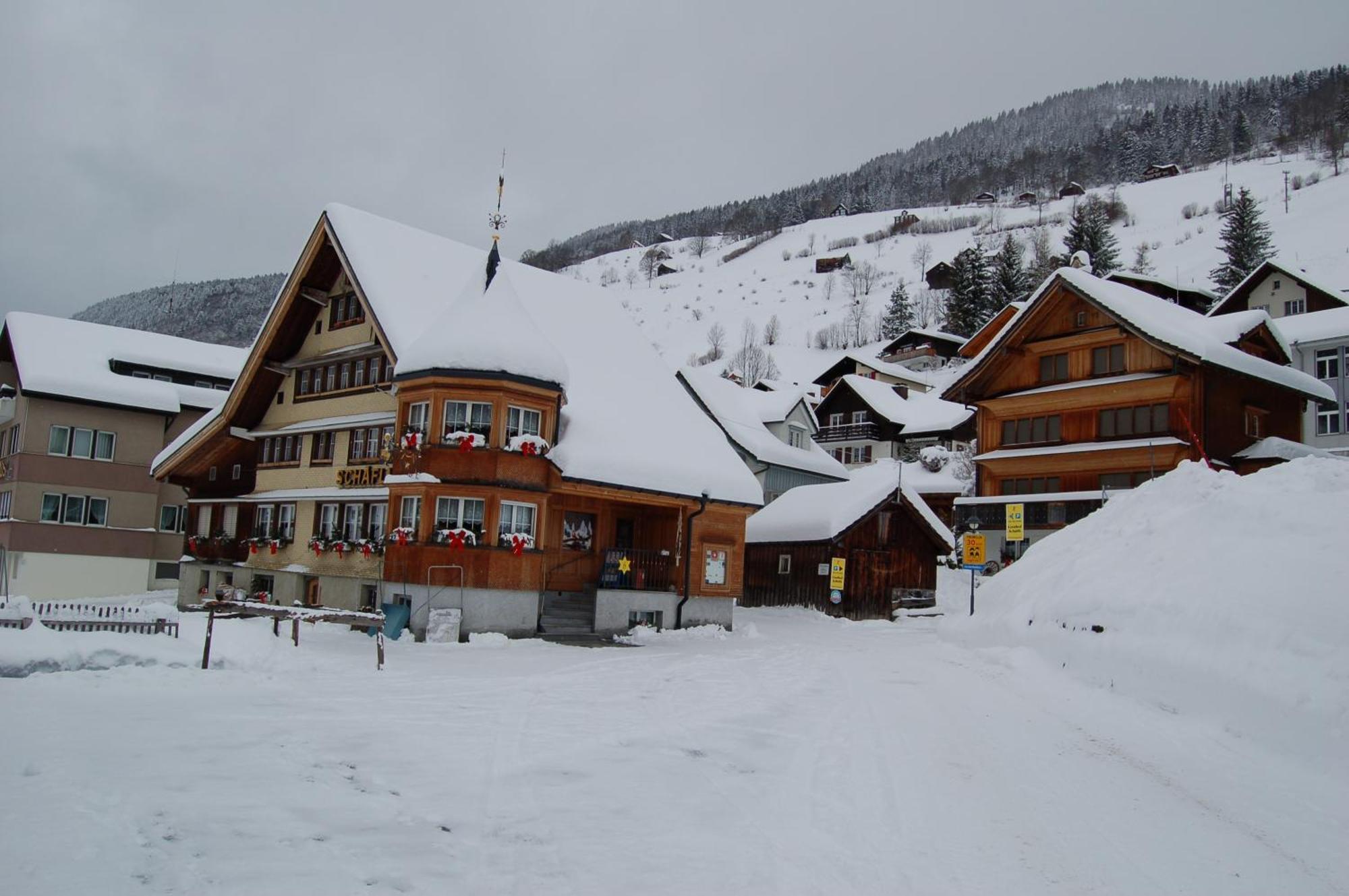 Alt St. Johann 斯卡弗利旅馆酒店 外观 照片