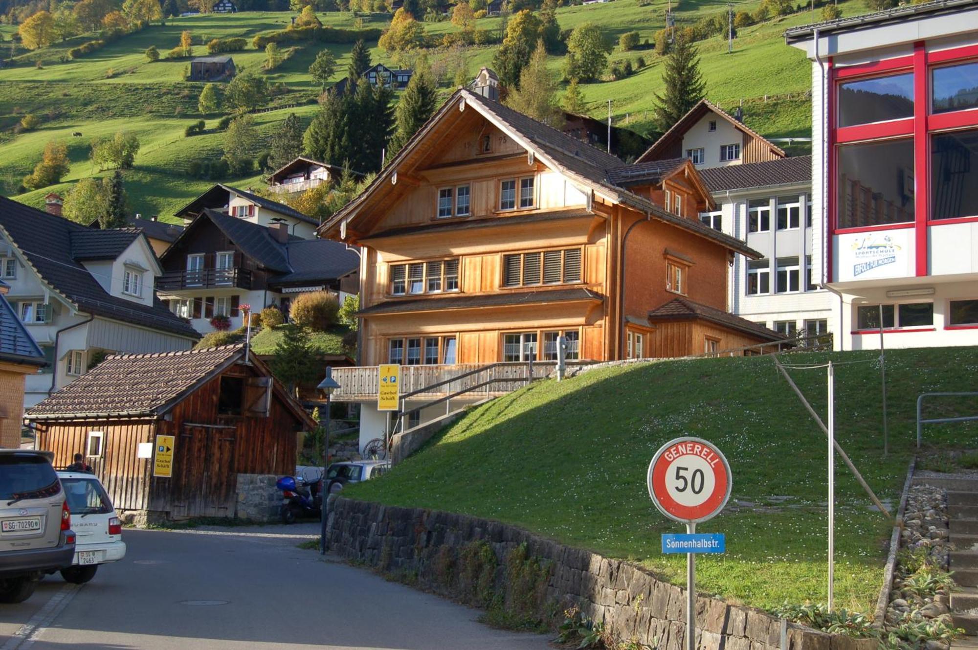 Alt St. Johann 斯卡弗利旅馆酒店 外观 照片